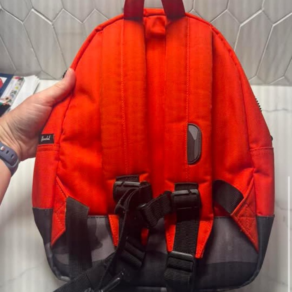 Herschel Supply Company Kids Red and Black Backpack